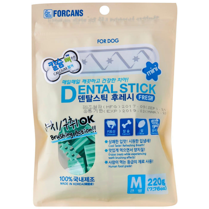 20% OFF: Forcans Fresh Dental Sticks For Dogs