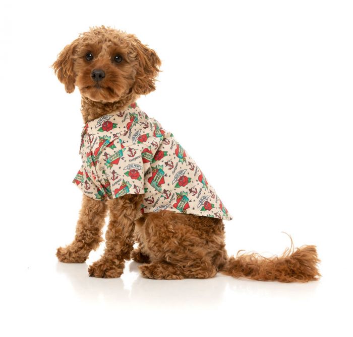 FuzzYard Jackpup Button-Up Dog Shirt