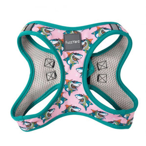 15% OFF: FuzzYard LL Cool Jaw$ Dog Step-In Harness
