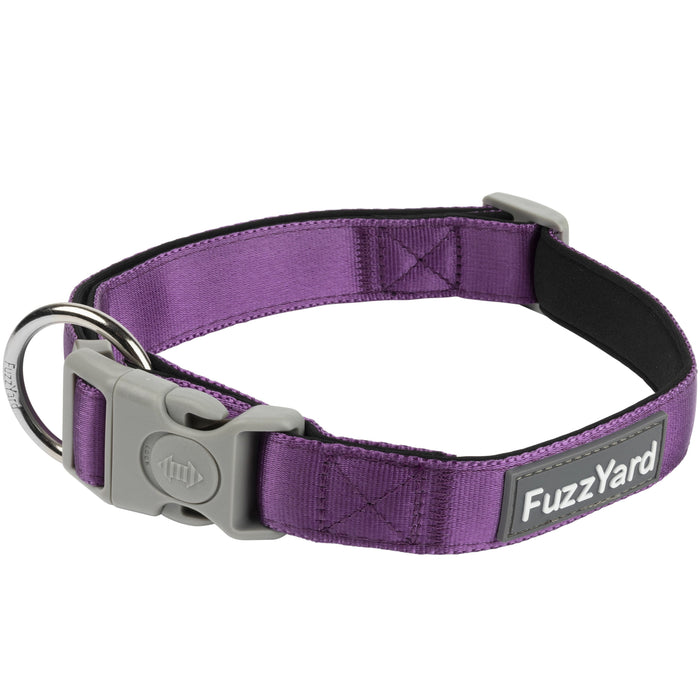 15% OFF: FuzzYard Grape Dog Collar