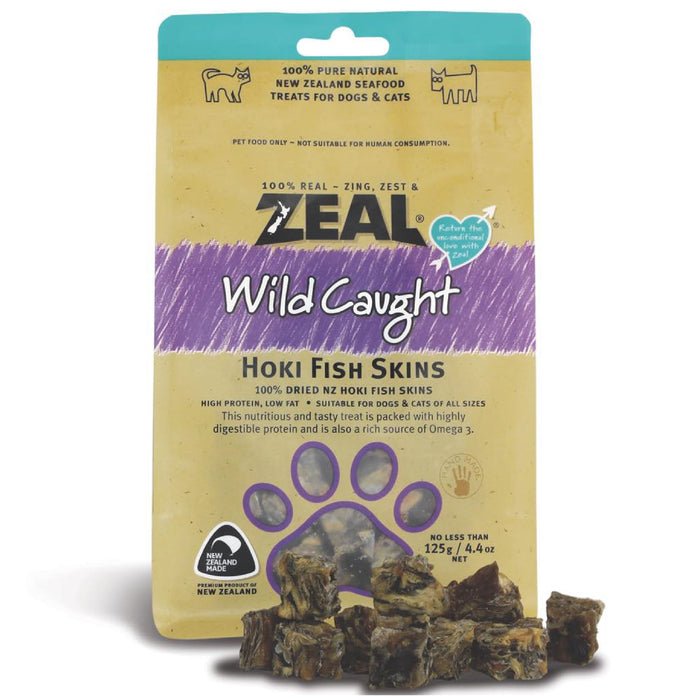 35% OFF: Zeal Wild Caught NZ Hoki Fish Skins For Dogs & Cats