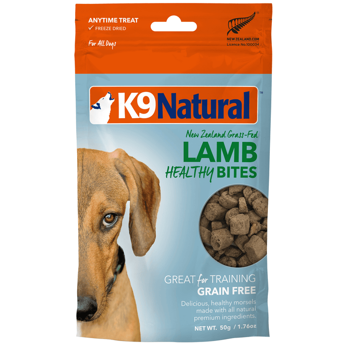 K9 Natural Freeze Dried New Zealand Grass-Fed Lamb Healthy Bites For Dogs