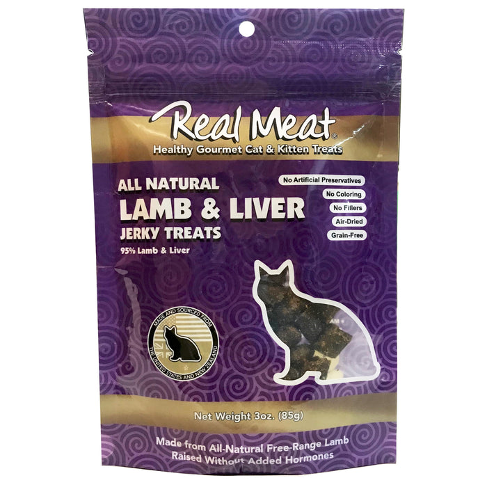 5% OFF: Real Meat Grain Free Lamb & Liver Jerky For Cats