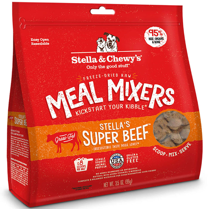 Stella & Chewy’s Freeze-Dried Raw Super Beef Meal Mixers For Dogs