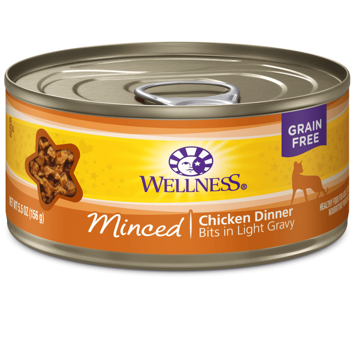 20% OFF: Wellness Complete Health Grain Free Minced Chicken Dinner Wet Cat Food