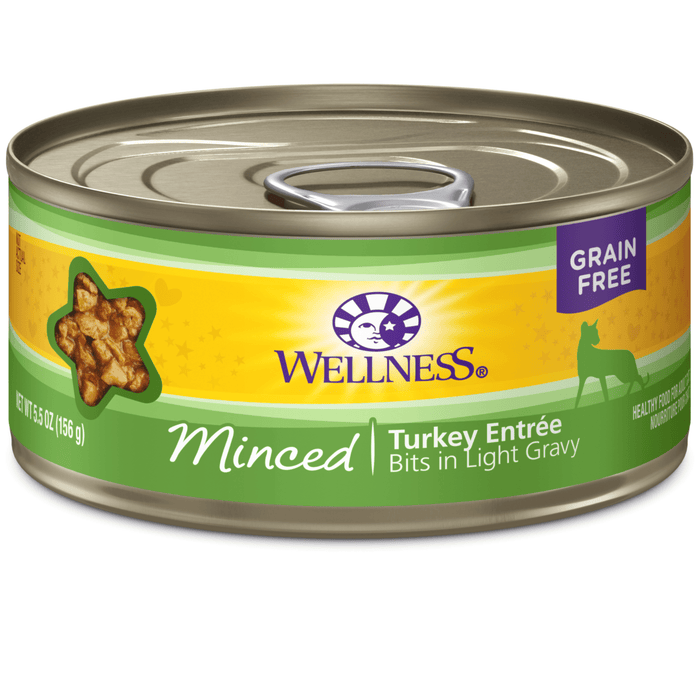 20% OFF: Wellness Complete Health Grain Free Minced Turkey Entrée Wet Cat Food