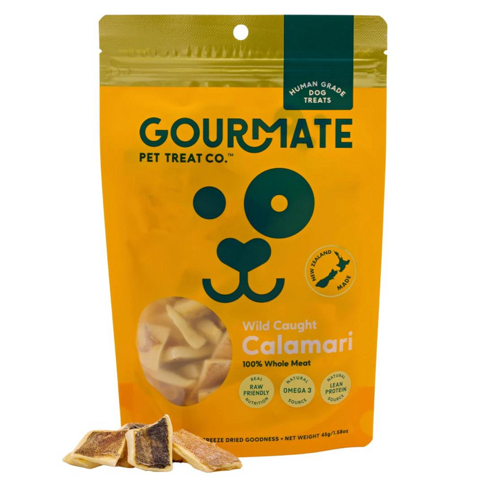 Gourmate Pet Treat Co. Wild Caught Calamari Treats For Dogs