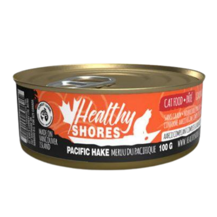 Healthy Shores Premium Pate Pacific Hake Wet Food For Adult Cats