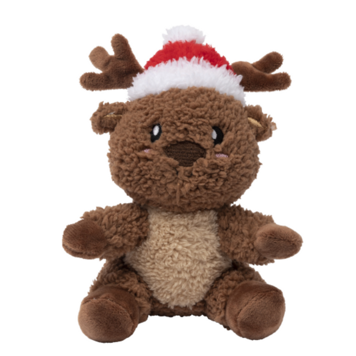 [🎅🎄HAPPY HOLIDAY!] 15% OFF:  FuzzYard Nastie Rodney Reindeer Plush Dog Toy