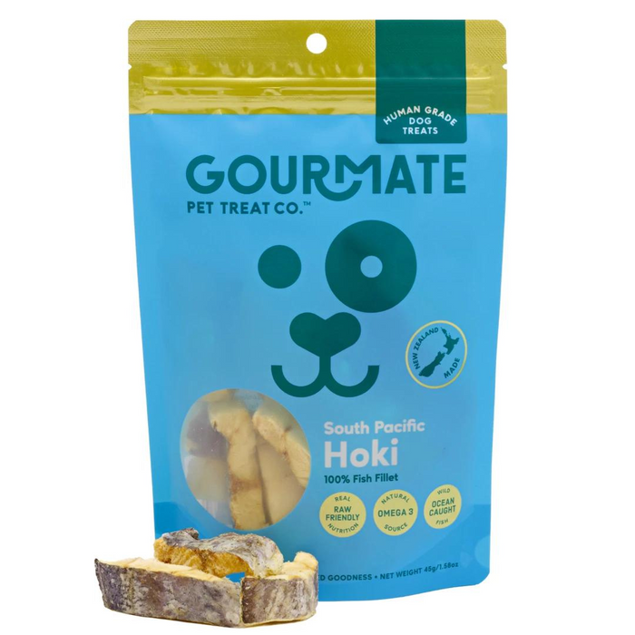 Gourmate Pet Treat Co. South Pacific Hoki Treats For Dogs