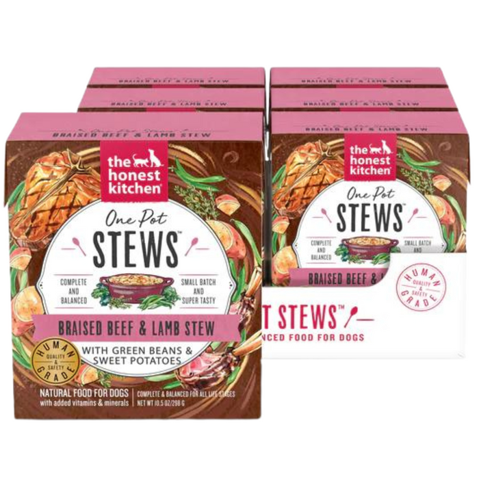 15% OFF: The Honest Kitchen One Pot Stew Braised Beef & Lamb With Green Beans & Sweet Potatoes Wet Dog Food