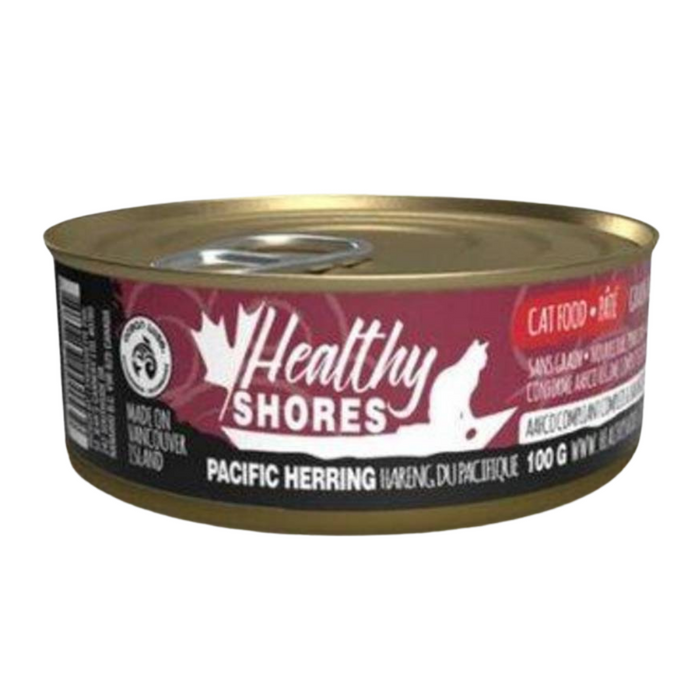 Healthy Shores Premium Pate Pacific Herring Wet Food For Adult Cats