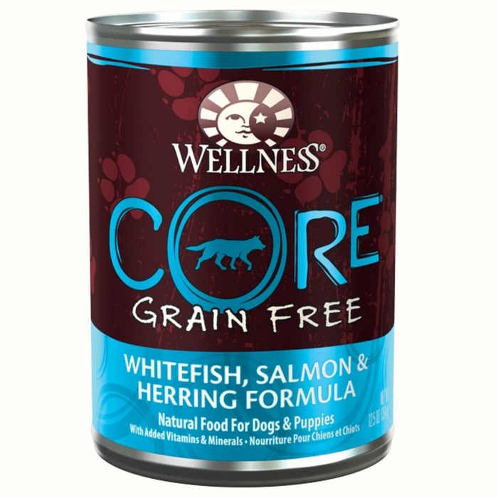 20% OFF: Wellness CORE Grain Free Salmon, White Fish & Herring Wet Dog Food