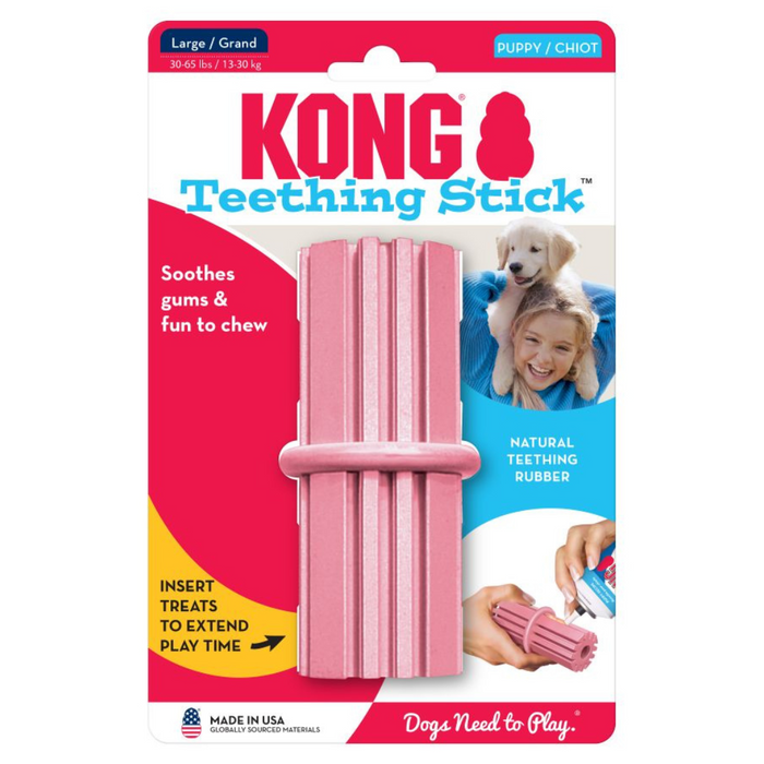 20% OFF: Kong® Puppy Teething Stick™ Dog Toy (Assorted Colour)