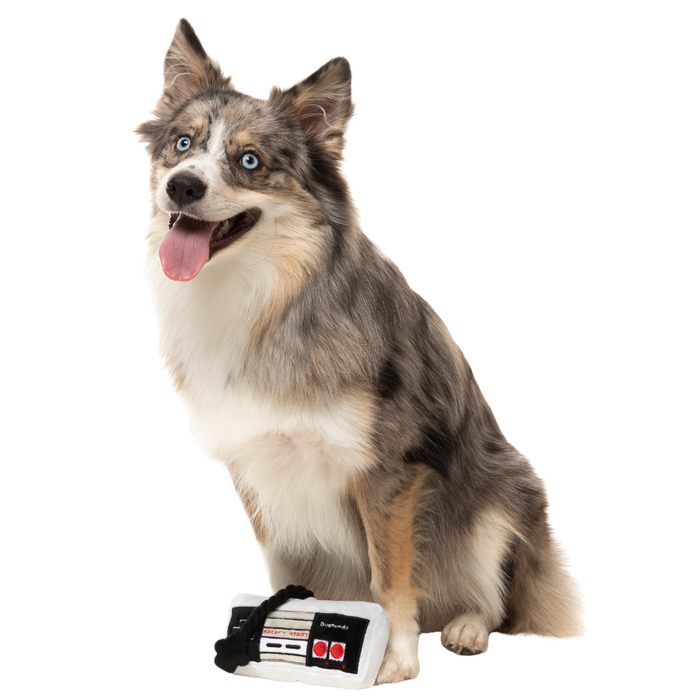 15% OFF: FuzzYard Dogtendo Controller Plush Dog Toy