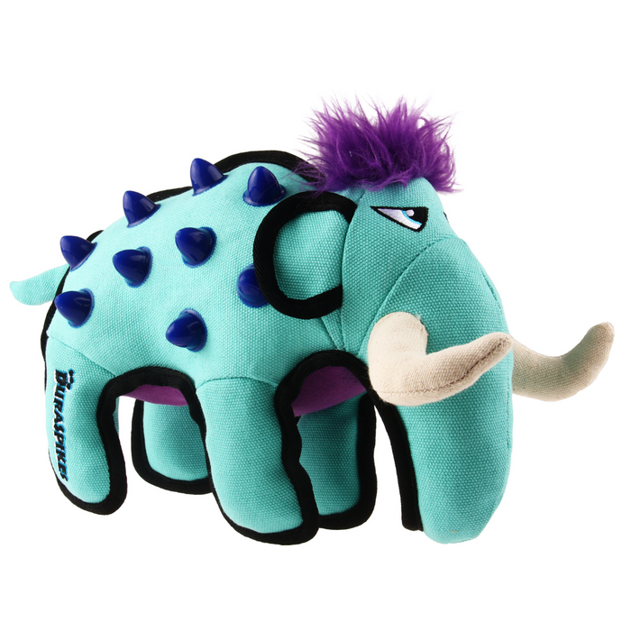 GiGwi Duraspikes Elephant Cotton Canvas/TPR Toy For Dogs
