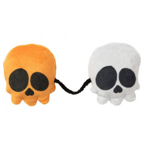 FuzzYard Halloween Scully & Sully Skeleton String Cat Toy