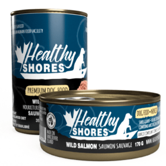 Healthy Shores Premium Wild Salmon Wet Food For Dogs