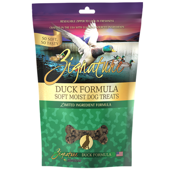 20% OFF: Zignature Limited Ingredient Duck Formula Soft Moist Treats For Dogs