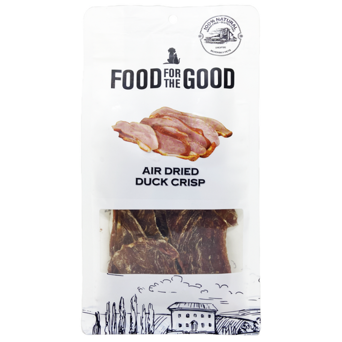 25% OFF: Food For The Good Air Dried Duck Crisp Treats For Dogs & Cats