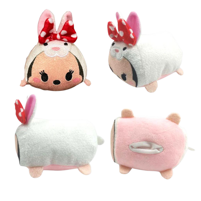 Disney Pixar Tsum Tsum Year Of The Rabbit Collection Minnie Mouse In White Bunny Suit Toy