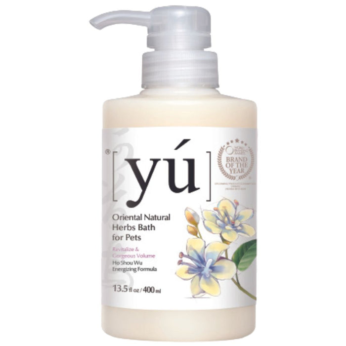 20% OFF: YU Oriental Natural Herbs Care Ho Shou Wu Energizing Formula Shampoo For Pets