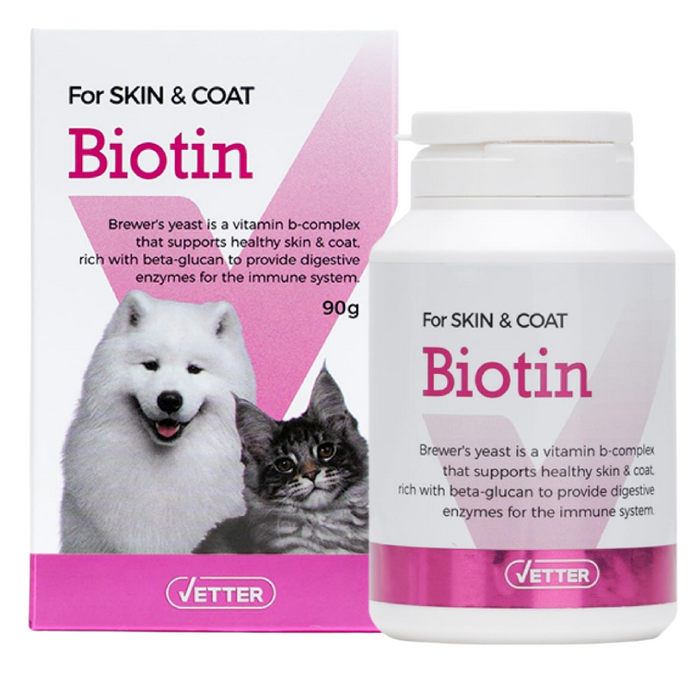 30% OFF: Vetter Biotin Skin & Coat Supplements For Dogs & Cats