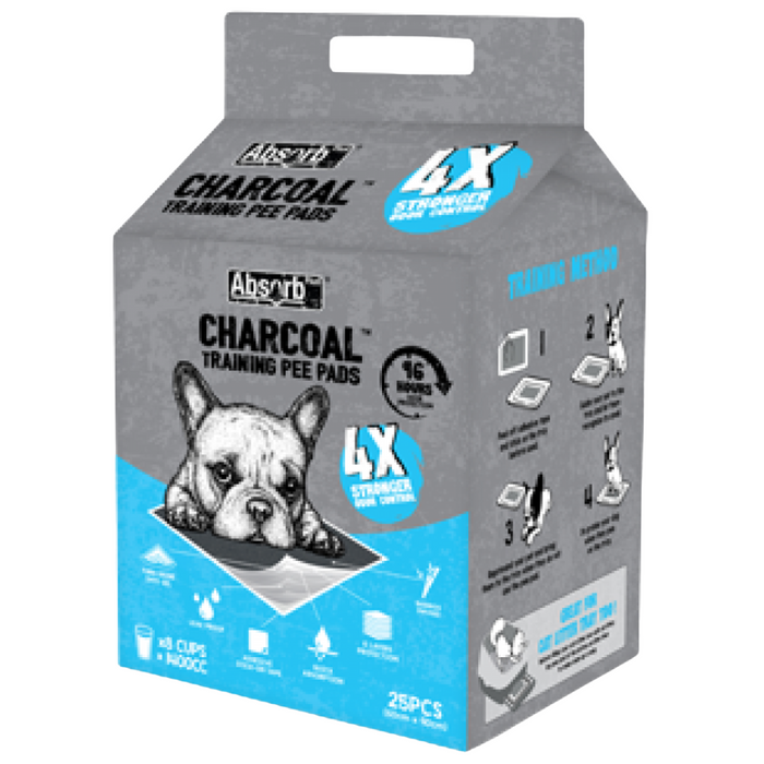 [PAWSOME BUNDLE] 2 FOR $33.90: Absorb Plus Charcoal Training Pee Pad