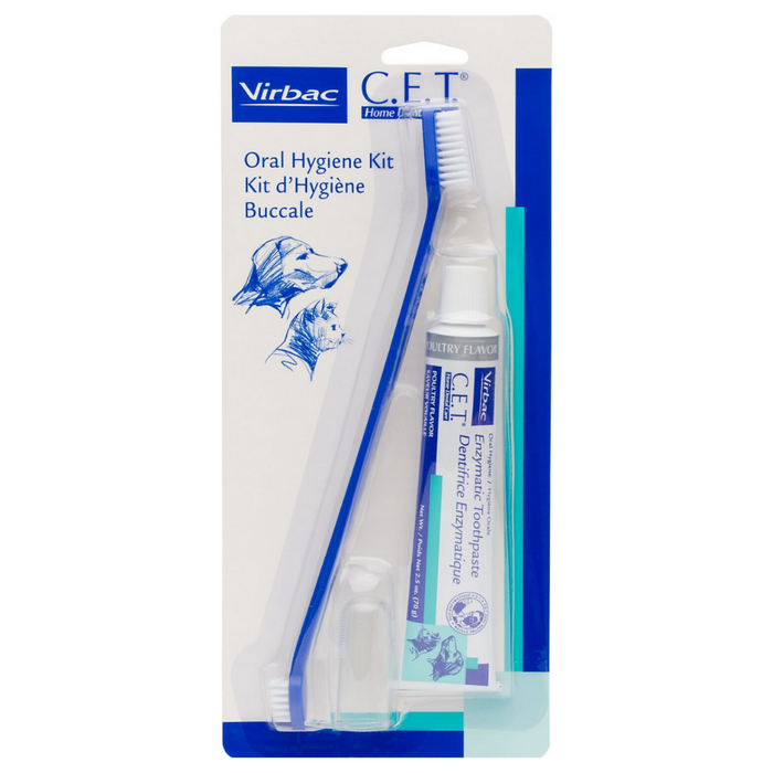 30% OFF: Virbac C.E.T Oral Hygiene Kit With Poultry Toothpaste