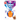 10% OFF: GiGwi Blue & Orange Rubber Ball For Dogs