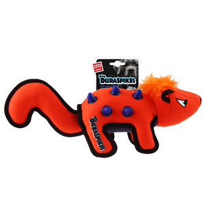 10% OFF: GiGwi Duraspikes Coon Cotton Canvas/TPR Toy For Dogs