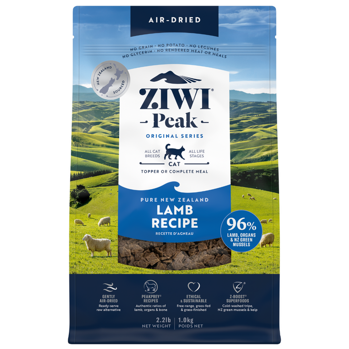 20% OFF: Ziwi Peak Air Dried Lamb Recipe Dry Cat Food