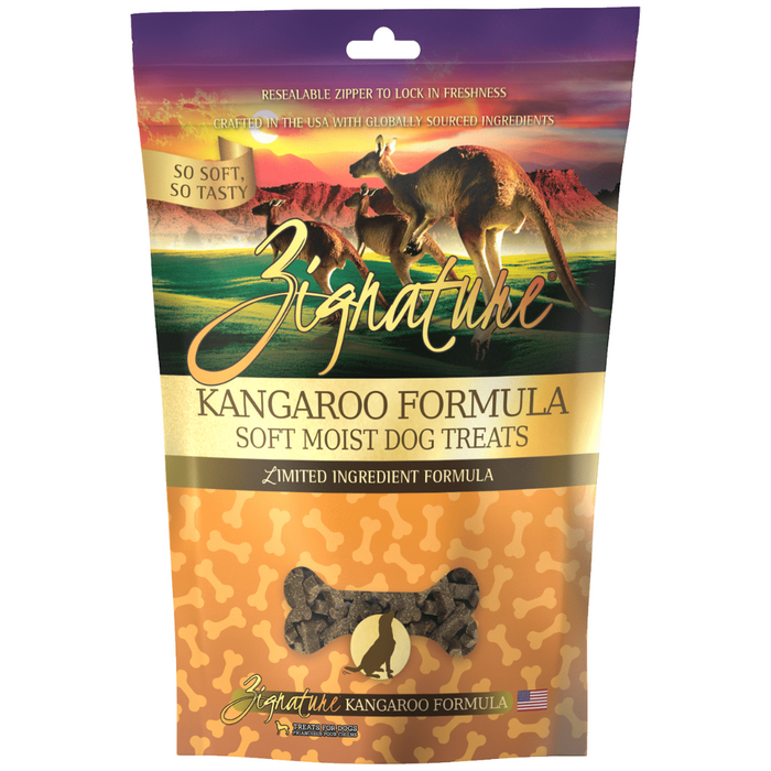 20% OFF: Zignature Limited Ingredient Kangaroo Formula Soft Moist Treats For Dogs