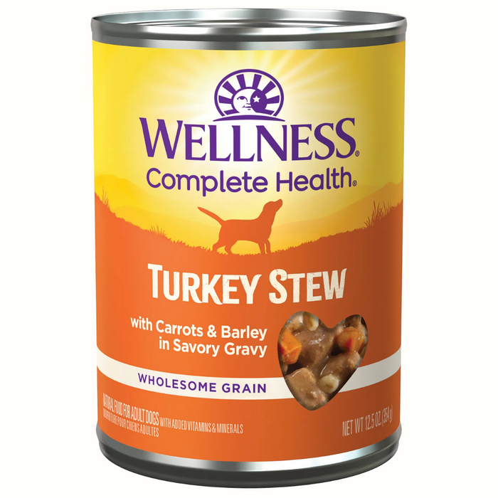 20% OFF: Wellness Complete Health Turkey Stew With Barley & Carrots Homestyle Stew