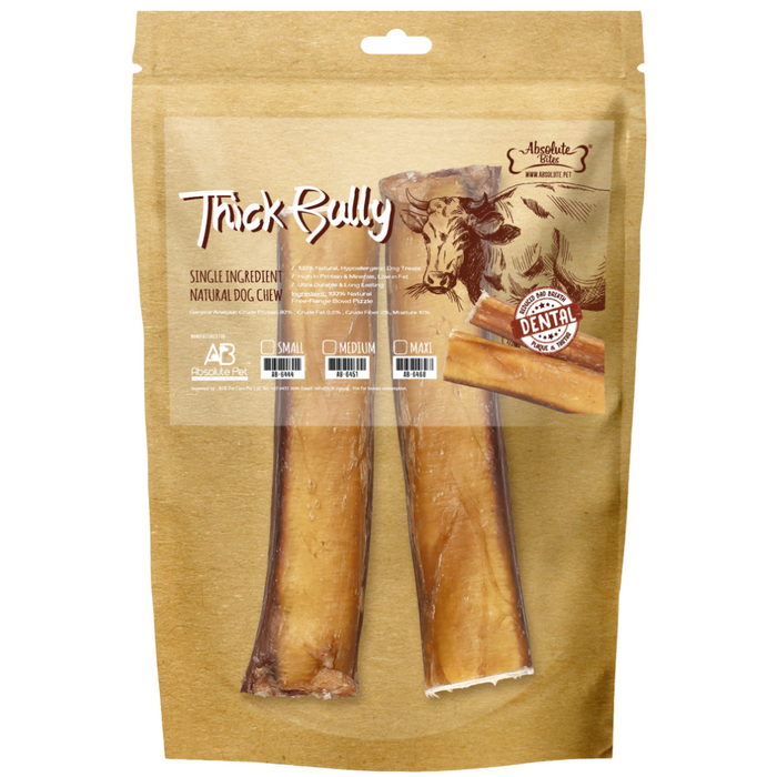 30% OFF: Absolute Bites Maxi Thick Bully Chews For Dogs