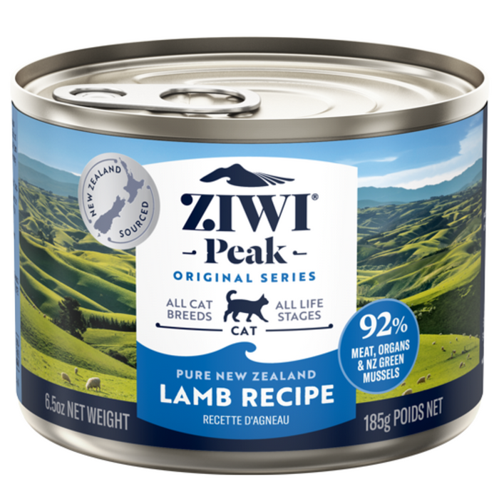 20% OFF: Ziwi Peak Lamb Recipe Wet Cat Food (12 Cans / 6 Cans)