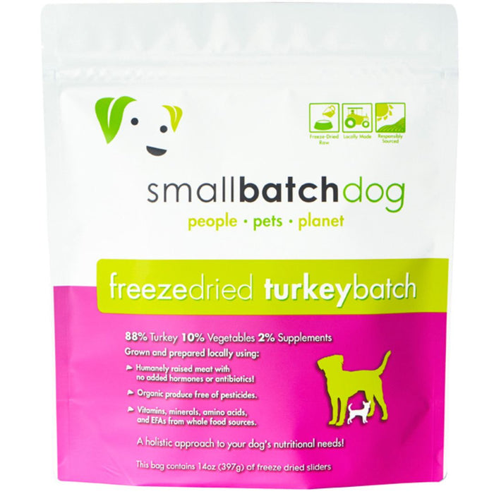 10% OFF: Small Batch Freeze Dried Turkey Sliders For Dogs