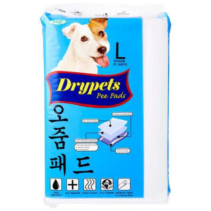 20% OFF: JANP Dry Pets Large Pee Pads (25pcs)