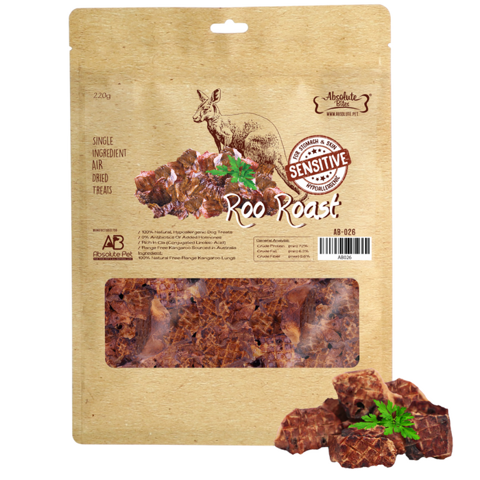 35% OFF: Absolute Bites Air Dried Roo Roast Treats For Dogs