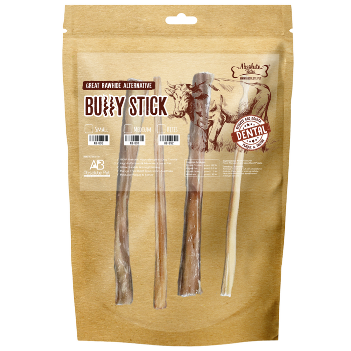 30% OFF: Absolute Bites Medium Bully Chews For Dogs