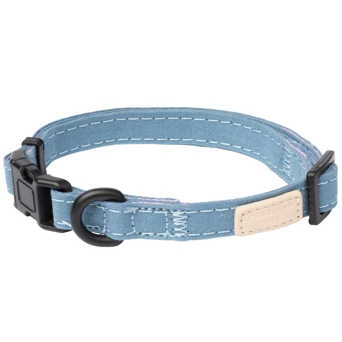 15% OFF: FuzzYard LIFE French Blue Dog Collar