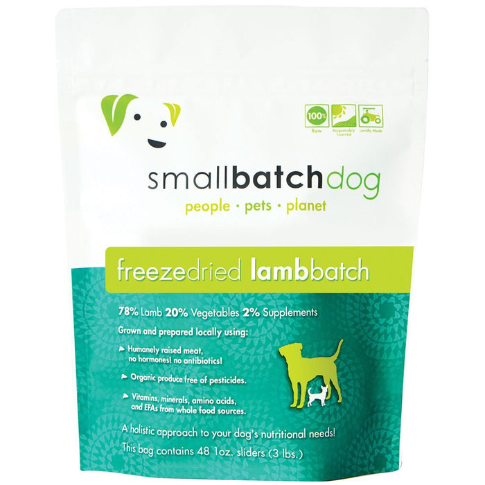 10% OFF: Small Batch Freeze Dried Lamb Sliders For Dogs