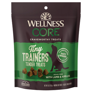 20% OFF: Wellness CORE Grain-Free Tiny Trainers Lamb & Apples Tender Treats
