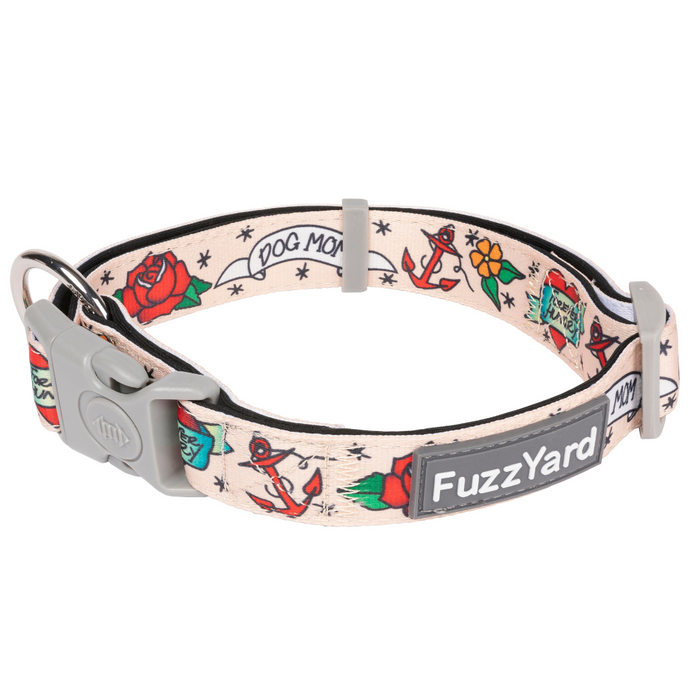15% OFF: FuzzYard Ink'd Up Dog Collar