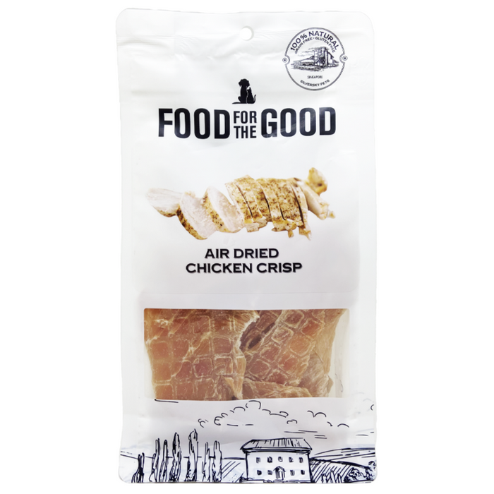 25% OFF: Food For The Good Air Dried Chicken Crisp Treats For Dogs & Cats