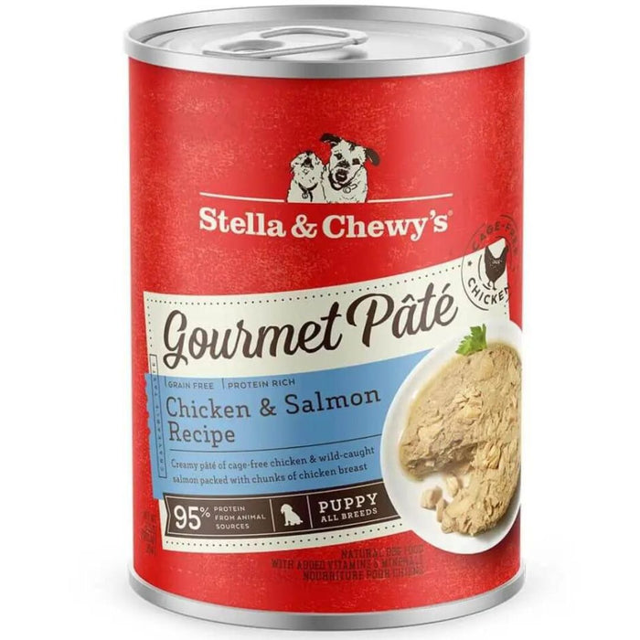 Stella & Chewy's Grain Free Gourmet Pâté Chicken & Salmon Recipe For Puppies