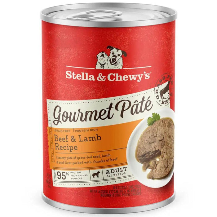 Stella & Chewy's Grain Free Gourmet Pâté With Beef & Lamb Recipe For Dogs
