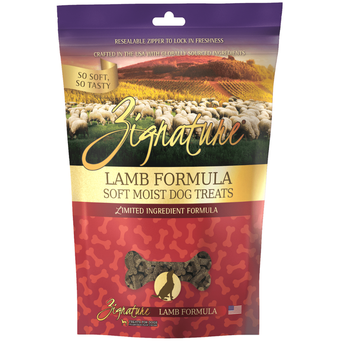 20% OFF: Zignature Limited Ingredient Lamb Formula Soft Moist Treats For Dogs