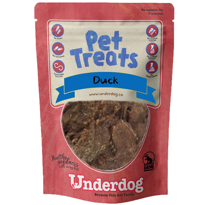 Underdog Duck Jerky For Dogs