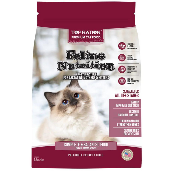 20% OFF: Top Ration Feline Nutrition Dry Cat Food